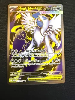 Mega Absol Ex - 161/132 - Pokemon TCG - Mega Evolution - Ultra Rare - LP - Image 1