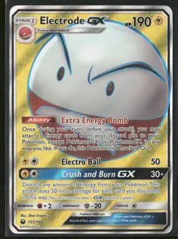 Electrode GX (Full Art) 155/168 - Pokemon TCG SM - Celestial Storm - Image 1