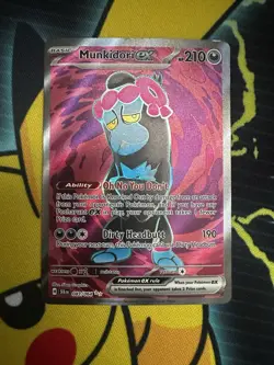 Pokemon TCG Munkidori EX 083/064 Shrouded Fable Full Art M - Image 1