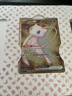 Mew Ex 205/165 Ultra Premium Gold Metal Promo English 2023 Pokemon SV 151 NM - Image 1