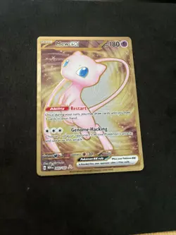 Mew Ex 205/165 Ultra Premium Gold Metal Promo English 2023 Pokemon SV 151 NM - Image 3