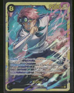 Koby (119) OP11-119 - One Piece TCG A Fist of Divine Speed SEC - Image 1