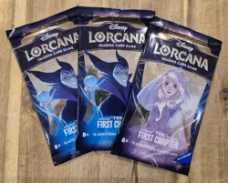 Disney Lorcana The First Chapter booster pack x 1. Maleficent only one left - Image 1