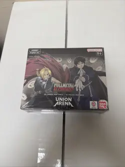 Union Arena UE09BT Fullmetal Alchemist Booster Box Sealed English - Image 1