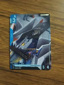Penelope ST08-007 C+ Flash of Radiance Textured Foil Gundam Card Game - Image 1