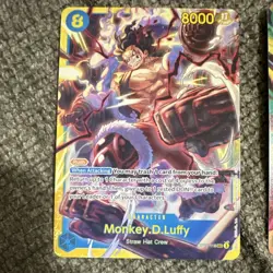 Bandai One Piece CCG OP11 OP06 P-084 Character Cards Luffy Zoro Buggy Lot - Image 2