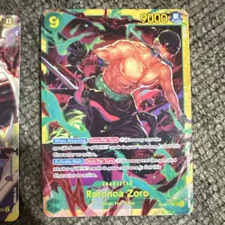 Bandai One Piece CCG OP11 OP06 P-084 Character Cards Luffy Zoro Buggy Lot - Image 3