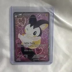 Pokemon Emolga Radiant Collection Full Art Holo RC23/RC25 Basic 70 HP Card - Image 1