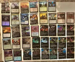 MAGIC THE GATHERING LOT of 235 TARKIR DRAGON STORM COLLECTOR BOOSTER CARDS - Image 1