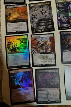 MAGIC THE GATHERING LOT of 235 TARKIR DRAGON STORM COLLECTOR BOOSTER CARDS - Image 2