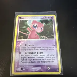 Pokemon Mew 2006 Black Star Promo #40 Holo Card - Image 1