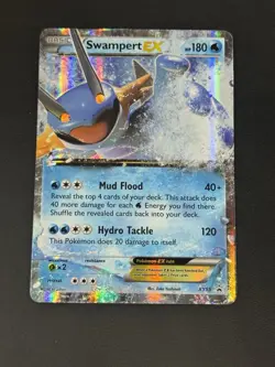 Swampert EX - XY55 - Pokemon XY Promo Ultra Rare Card - Image 1