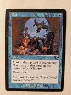 OPT - Magic The Gathering MTG Collectible Card game - Image 1