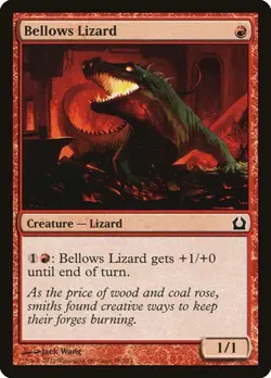 Bellows Lizard (Foil) 88 MTG NM - Return to Ravnica - Image 1