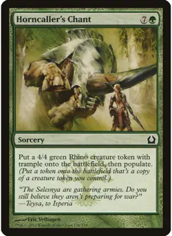 Horncaller's Chant (Foil) 128 MTG NM - Return to Ravnica - Image 1