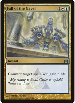 Fall of the Gavel (Foil) 161 MTG NM - Return to Ravnica - Image 1