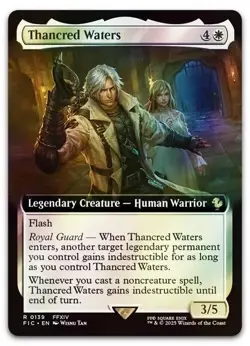 Thancred Waters Extended Art Foil - FIC 0139 NM - MTG Magic - Image 1