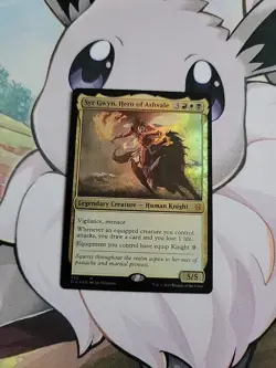 MTG Syr Gwyn, Hero of Ashvale Throne of Eldraine 330 Foil Mythic W4 - Image 1