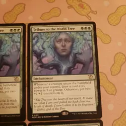 MTG Magic The Gathering Tribute to the World Tree March of the Machine Regular - Image 3