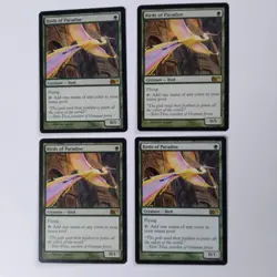 Magic MTG x4 Birds of Paradise Playset NM 3xM11 1xM12 Never Played! Fast Ship! - Image 1