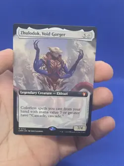 MTG Commander Masters Zhulodok Void Gorger 0752 Regular Extended Art NM/LP - Image 2