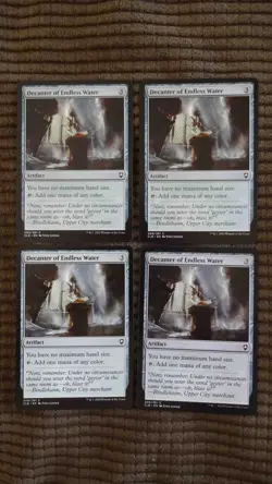 Magic: the Gathering / MtG Decanter of Endless Water x4 Baldur's Gate - Image 1