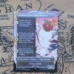 Summon: Good King Mog XII (Borderless) Commander: Final Fantasy Regular NM+ - Image 1