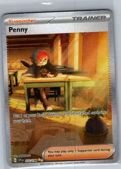 Penny 252/198 SIR SV01: Scarlet & Violet Base Set - Pokemon Card - NM - Image 1