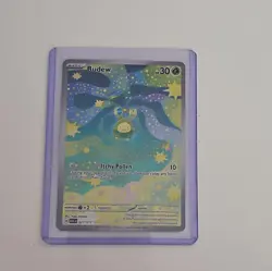 Pokemon Budew 221/217 ASC Full Art Holo Rare Card 2026 Basic HP 30 - Image 1