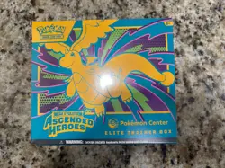 Sealed Ascended Heroes Pokemon Center Exclusive Elite Trainer Box ETB - Image 1