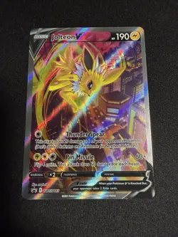 Pokemon Jolteon V Sword & Shield Promo SWSH183 Full Art - Image 1