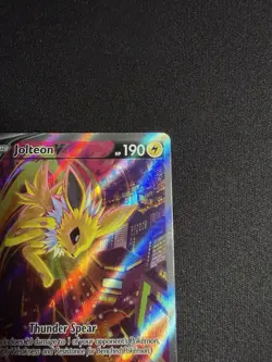 Pokemon Jolteon V Sword & Shield Promo SWSH183 Full Art - Image 3