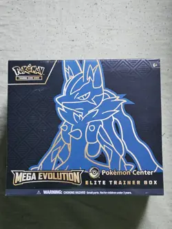 Pokemon Pokemon Center Mega Evolution Lucario ETB Elite Trainer Box - Image 1