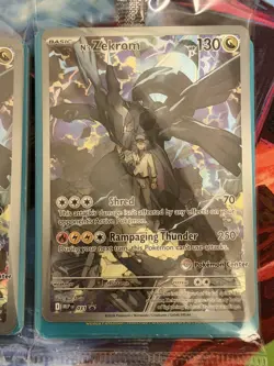 Pokemon: N's Zekrom 031 Ascended Heroes ETB Promo Pokemon Center Stamped SEALED - Image 2