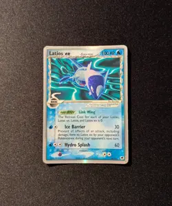 Pokemon EX DRAGON FRONTIERS - #96/101 Latios ex - Ultra Rare Holo - ENG - MP - Image 3