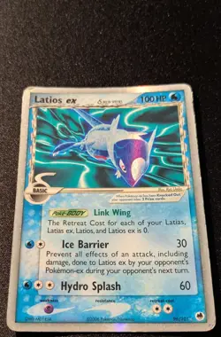 Pokemon EX DRAGON FRONTIERS - #96/101 Latios ex - Ultra Rare Holo - ENG - MP - Image 4