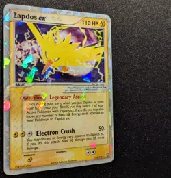 Pokemon FIRERED&LEAFGREEN - #116/112 Zapdos ex - Secret Rare Holo - ENG - LP - Image 5