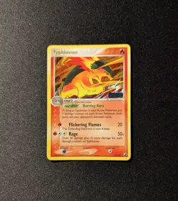 Pokemon EX UNSEEN FORCES - #17/115 Typhlosion - Reverse Holo - ENG - MP - Image 3