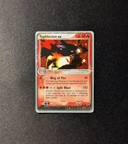Pokemon EX SANDSTORM - #99/100 Typhlosion ex - Ultra Rare Holo - ENG - LP - Image 3