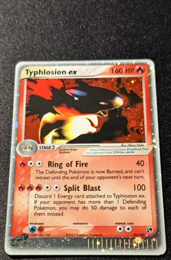 Pokemon EX SANDSTORM - #99/100 Typhlosion ex - Ultra Rare Holo - ENG - LP - Image 4