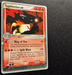 Pokemon EX SANDSTORM - #99/100 Typhlosion ex - Ultra Rare Holo - ENG - LP - Image 5