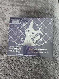 Paldean Fates Pokemon Center ETB Exclusive Elite Trainer Box SEALED Pokemon TCG - Image 1