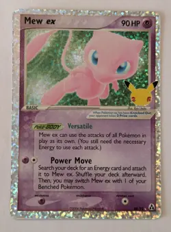 Pokemon TCG Mew EX 88/92 25th Anniversary Celebrations Classic Collection - Image 1