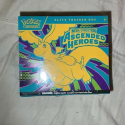 Pokemon TCG Ascended Hero’s Etb Partial Sealed Fast Shipping UK Seller - Image 1