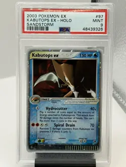 2003 Pokemon Kabutops ex Sandstorm 97/100 PSA 9 MINT - Image 1