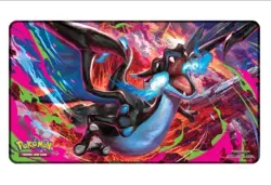 4x Mega Charizard Play Mat - Pokemon Phantasmal Flames UPC Rubber Playmat - Image 1