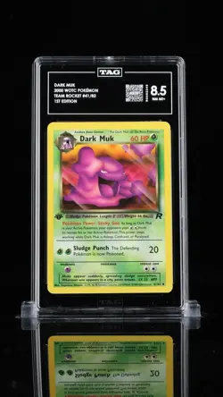 Dark Muk - 1st Edition - 41/82 Team Rocket -WOTC - Pokemon TCG - TAG 8.5 PSA BGS - Image 1
