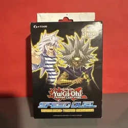 YUGIOH 1ST ED SPEED DUEL: TWISTED NIGHTMARES STARTER DECK - OPEN BOX - NM - Image 1