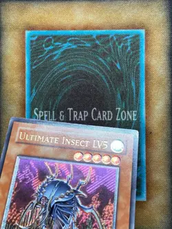 Yugioh Ultimate Insect LV5 FET-EN007 Ultimate Rare MP - Image 3