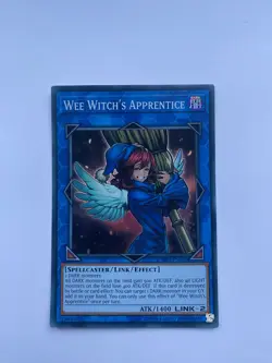 YUGIOH Super Rare Wee Witch's Apprentice CYHO-EN049 - Image 1